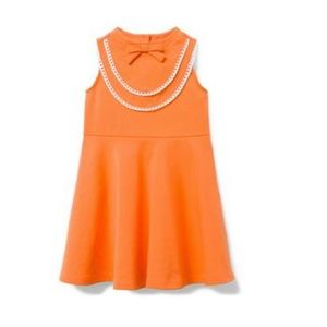 Janie and Jack Peach Patadise dress